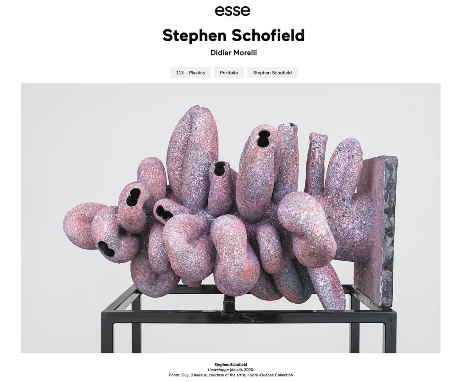 Press: Stephen Schofield