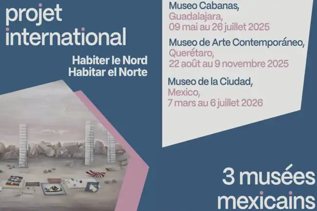 108-Sylvie Bouchard in Habiter le Nord - Habitar el Norte Touring group exhibition in Mexico