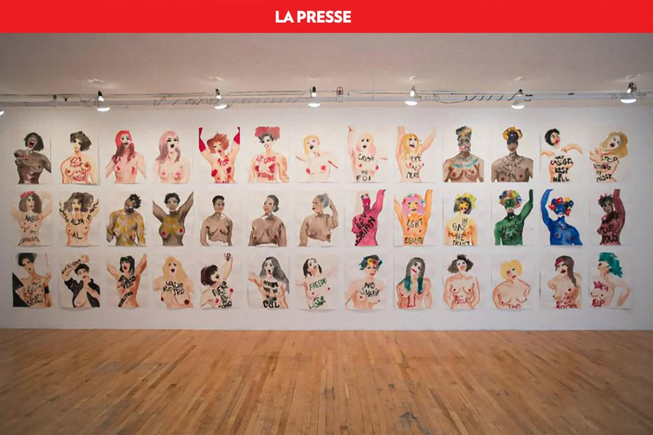 006-Nadine Faraj featured in La Presse Nadine Faraj featured in La Presse