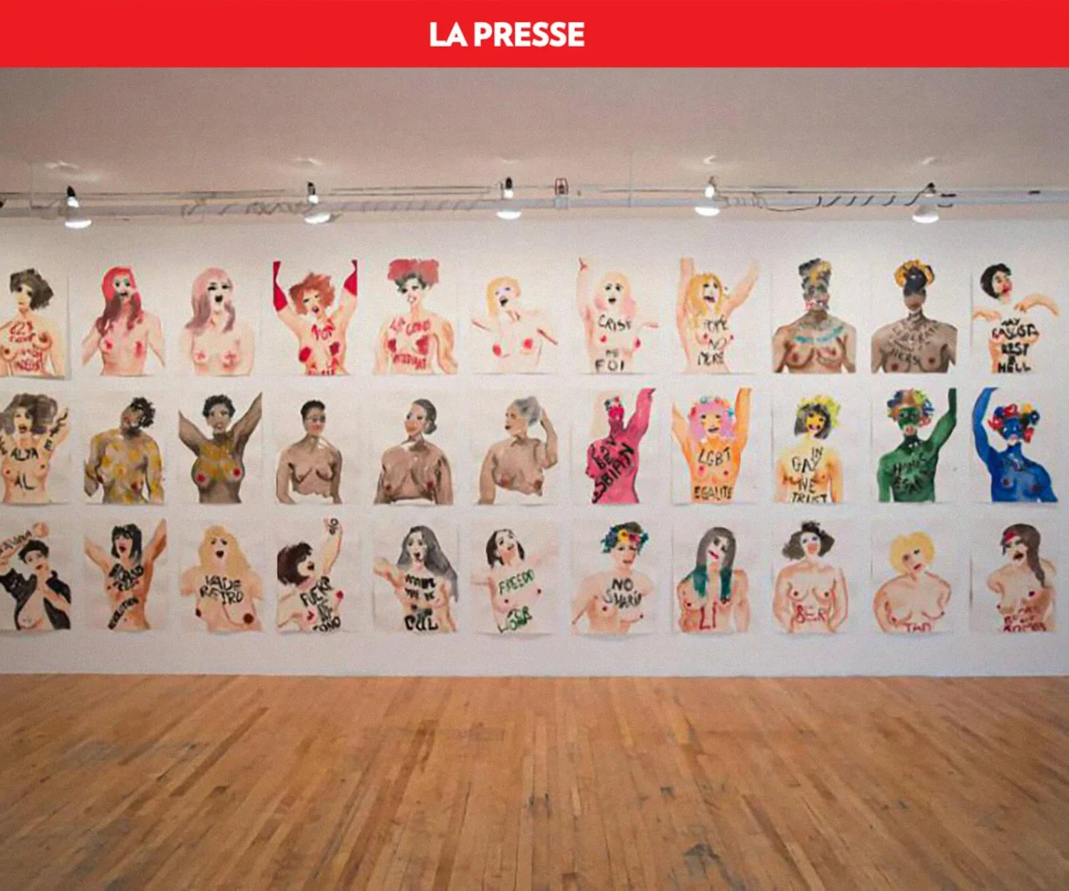 Nadine Faraj featured in La Presse