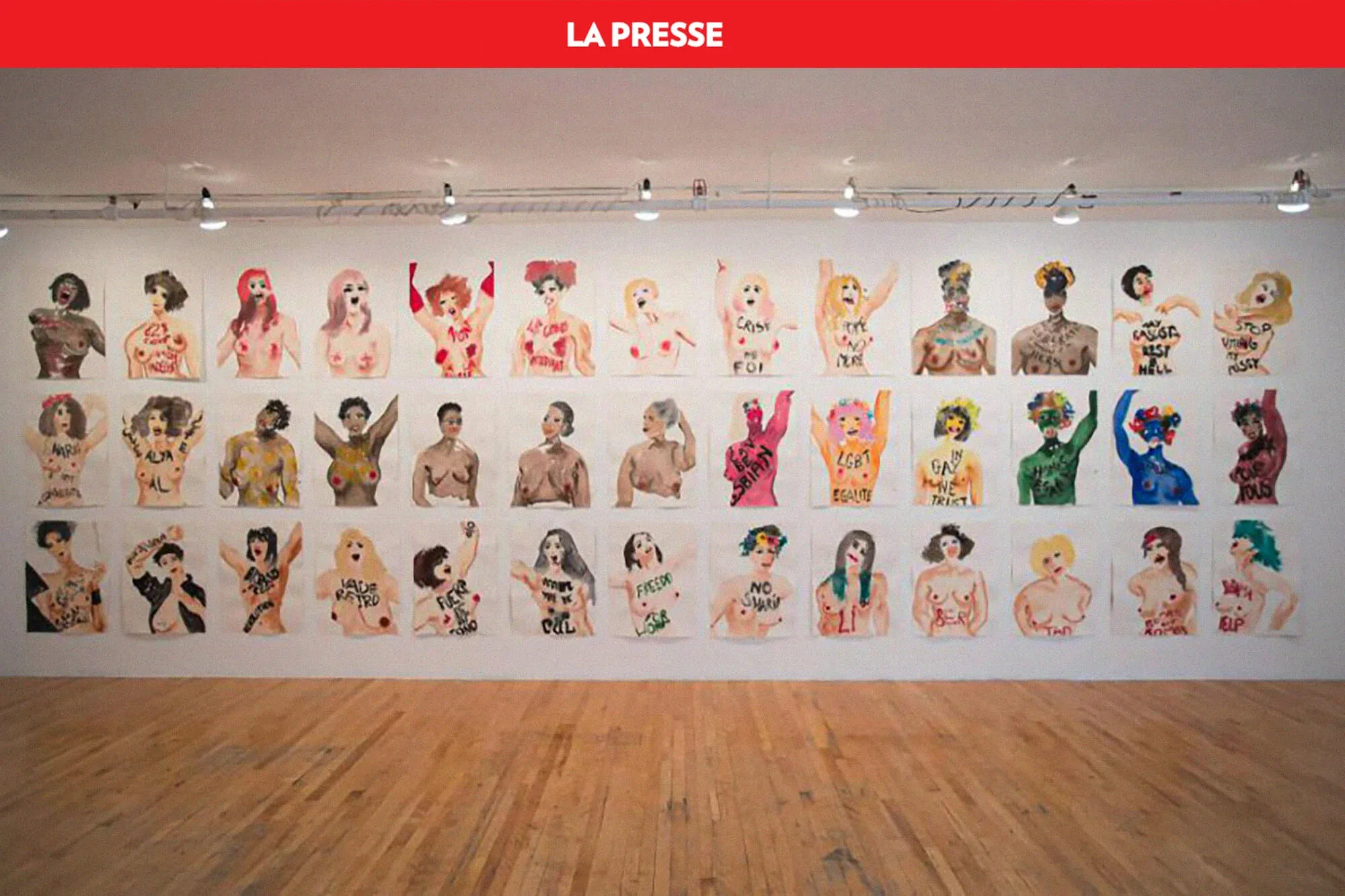 Nadine Faraj featured in La Presse