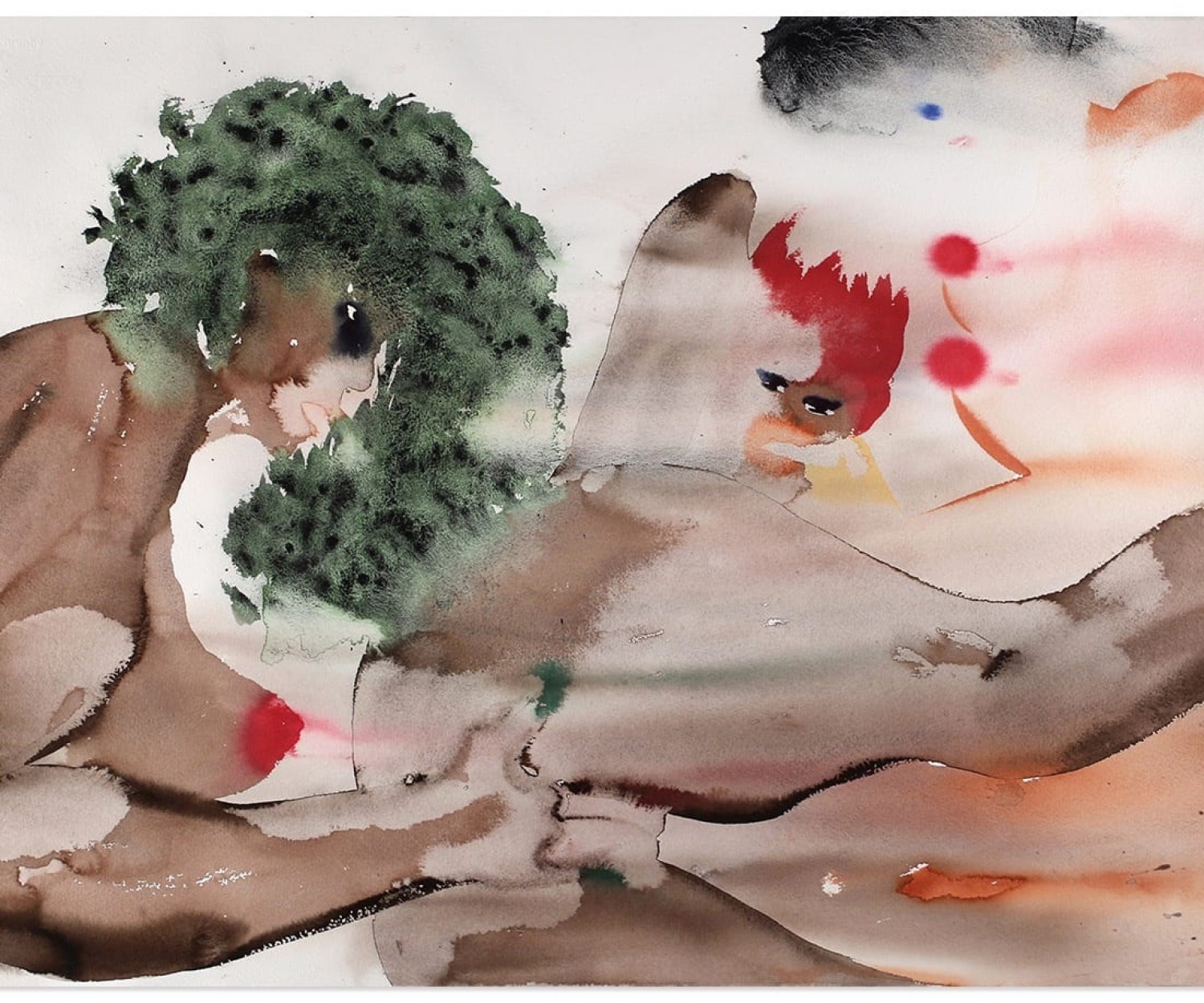 Hyperallergic An essay on Nadine Faraj_s Watercolours by Seph Rodney