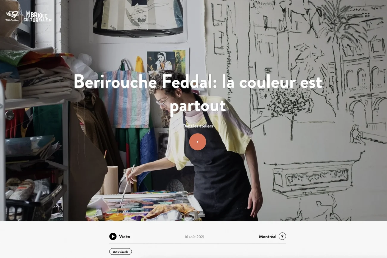 Berirouche Feddal La couleur est partout by La Fabrique culturelle