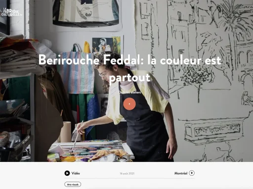 Berirouche Feddal La couleur est partout by La Fabrique culturelle