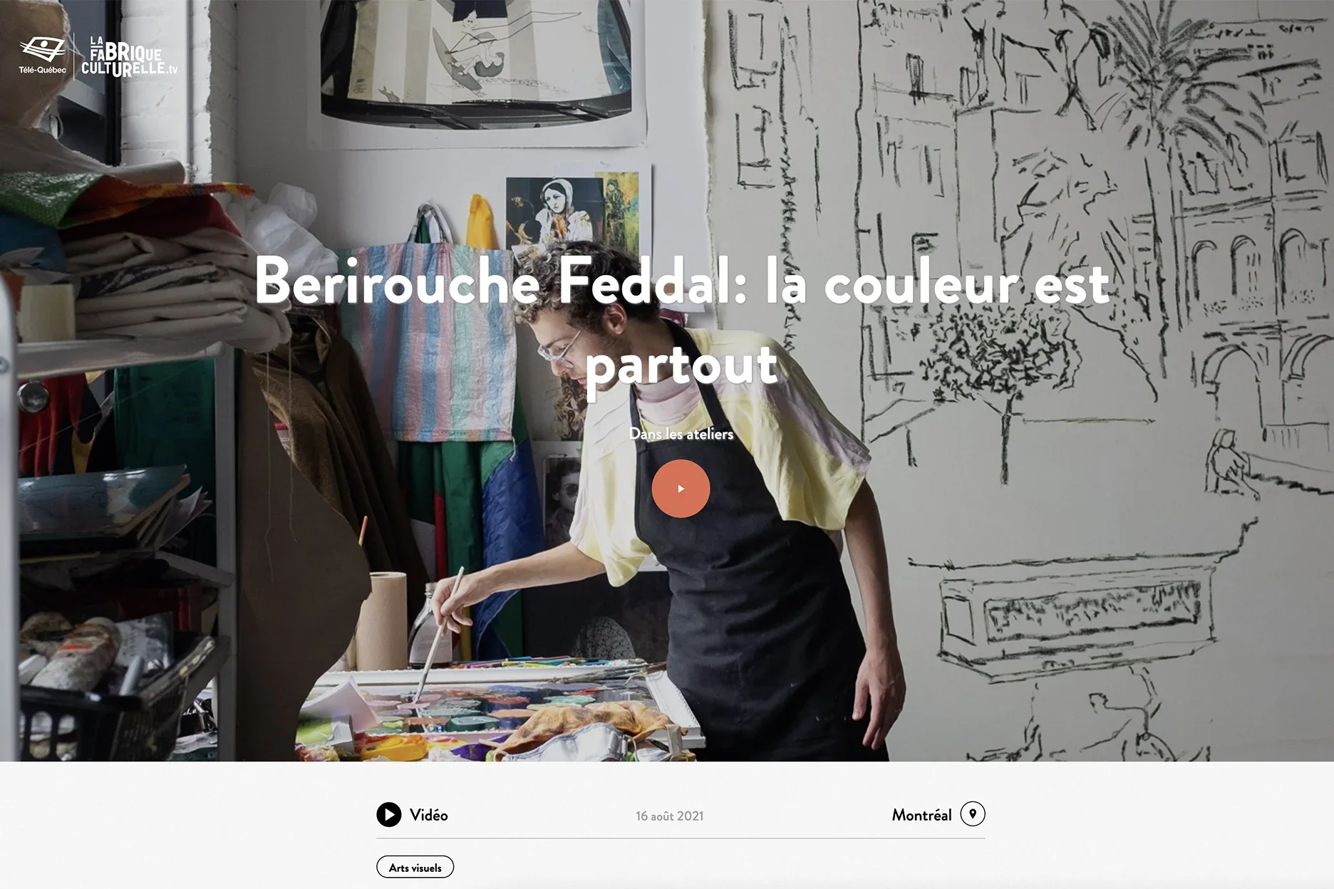 Berirouche Feddal La couleur est partout by La Fabrique culturelle