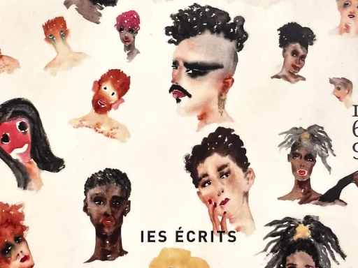 Nadine Faraj watercolour paintings in Les écrits