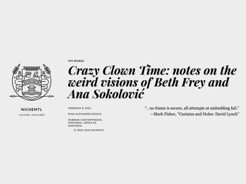 Beth Frey in NicheMTL