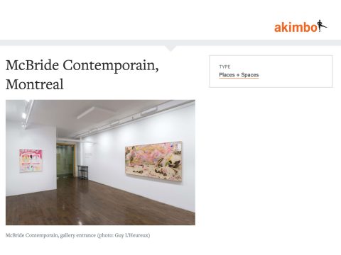 McBride Contemporain in Akimblog