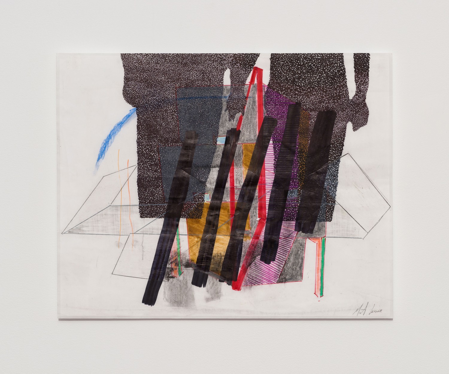 Artwork by Mathieu Lacroix, drawn on vellum paper